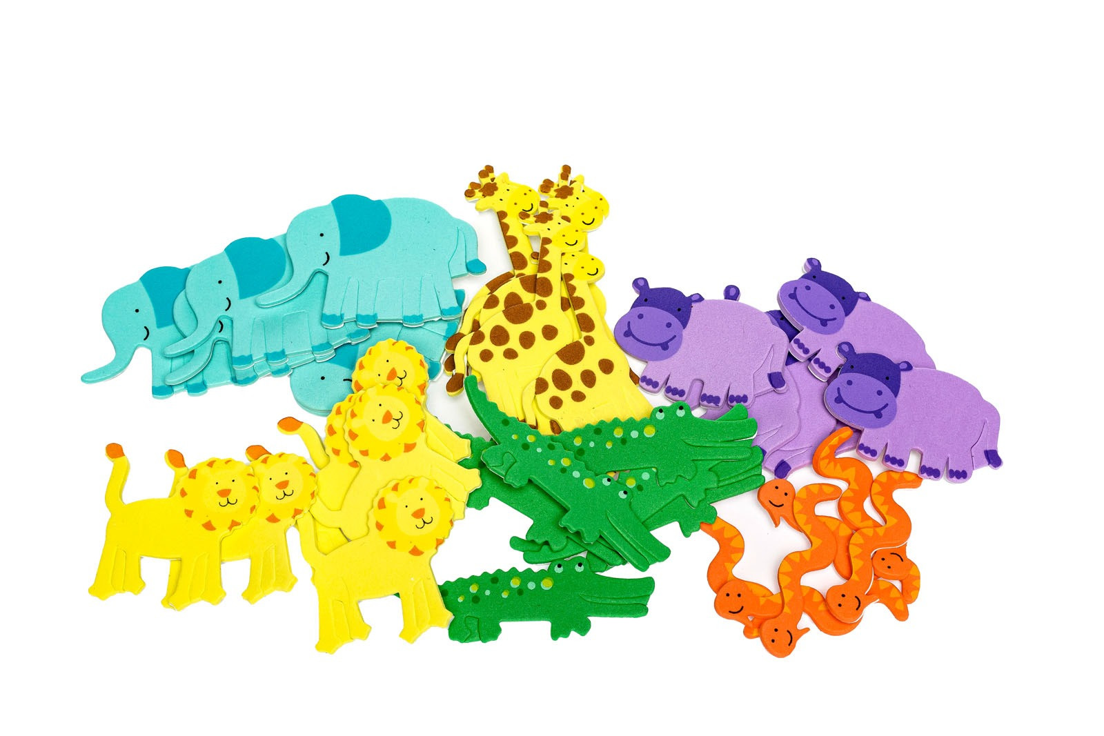 Naklejki z pianki PVC46 Dżungla 3 Brewis